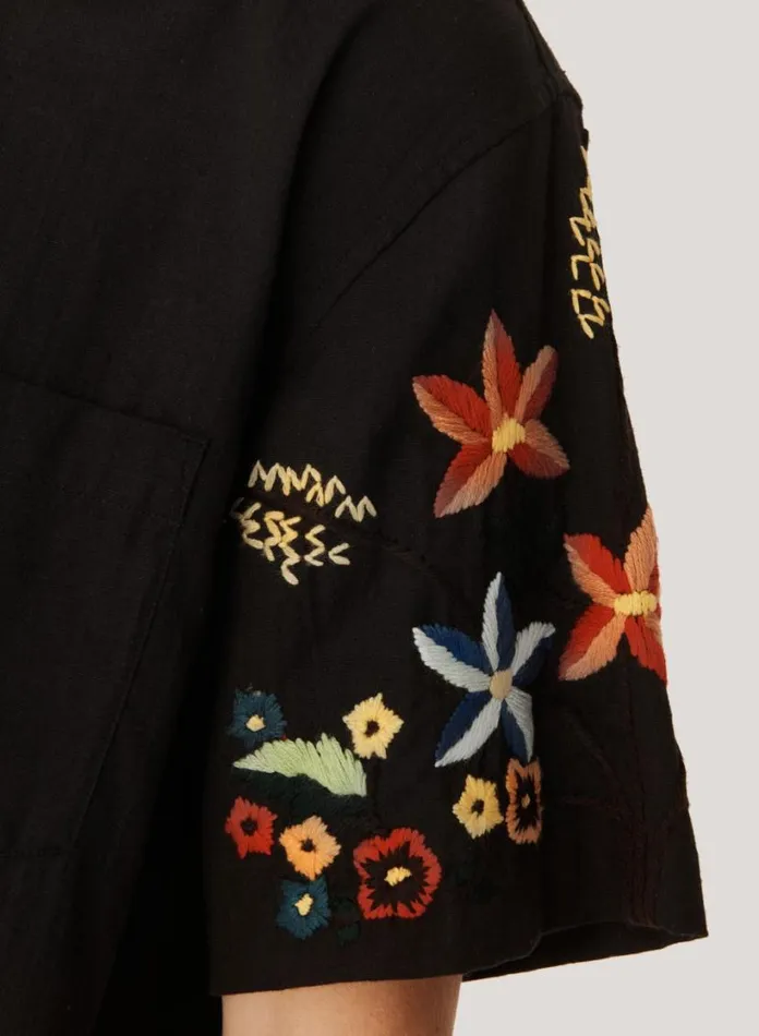 YMC Idris Shirt Black Mens Shirts