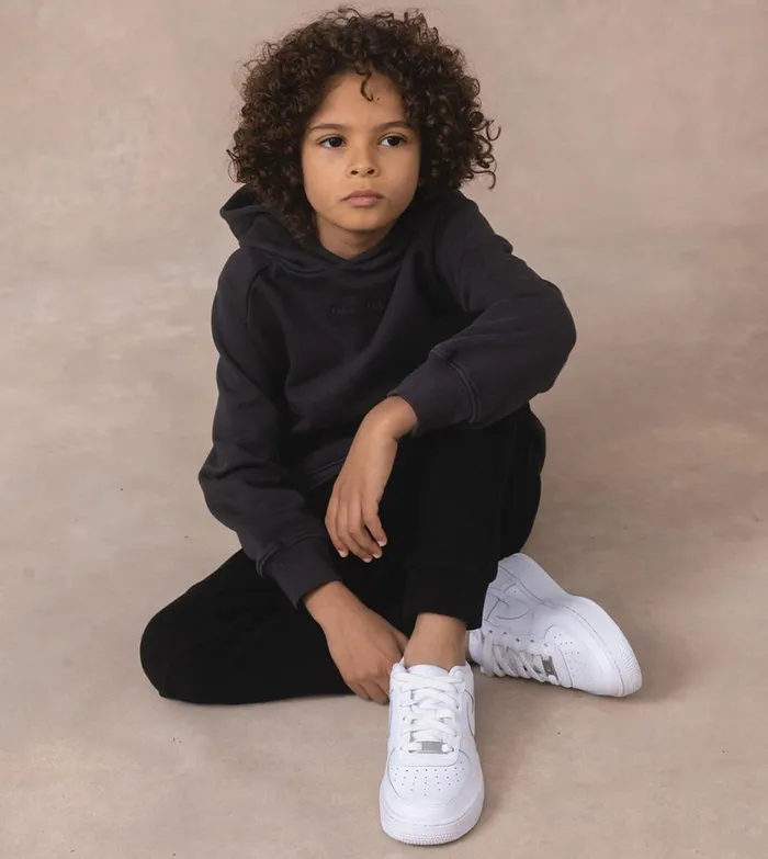 Zanerobe Kids Men Kids Orgo Hoody GD Dk Grey